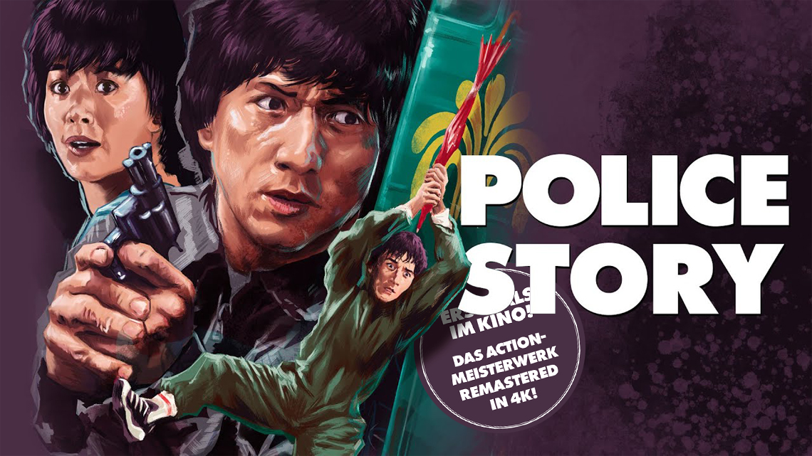 Jackie Chans POLICE STORY in 4K deutschlandweit im Kino – Gewinnt Freikarten!