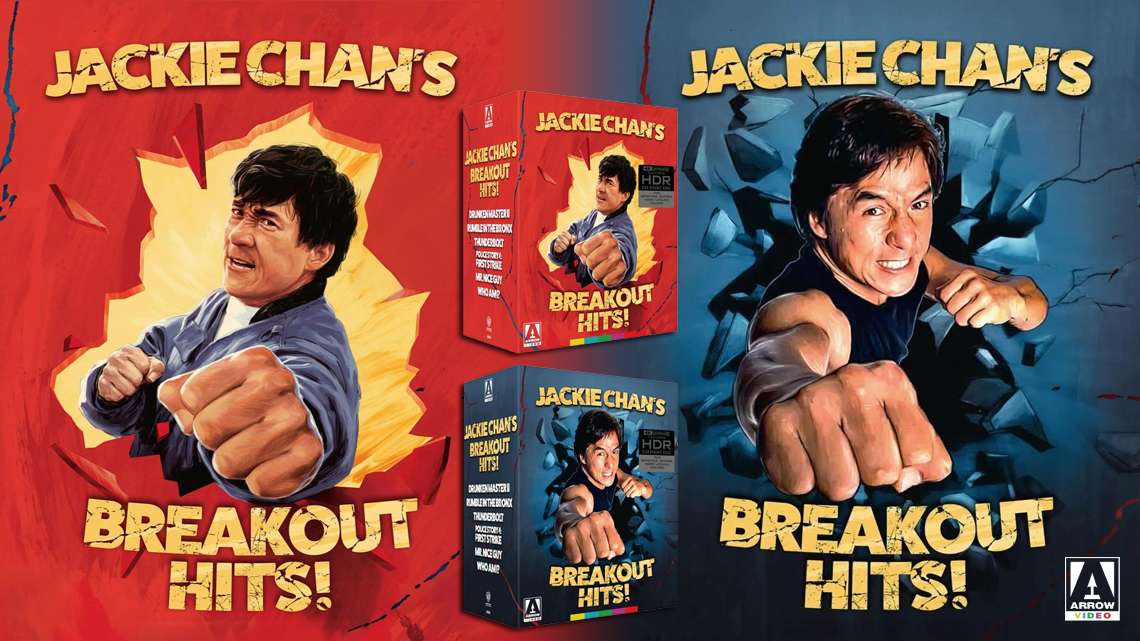 Arrow Video announces “Jackie Chan’s Breakout Hits!” box set including six 4K films from the 1990s
